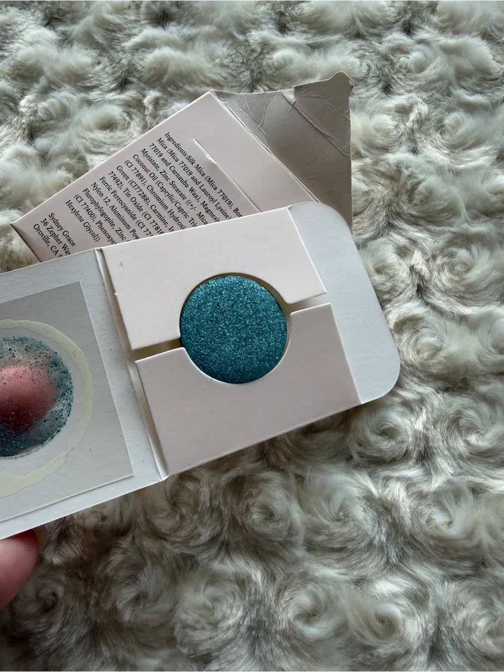 💰5/$25💰Sydney Grace Royal Enchantment Shimmery Teal Blue Eyeshadow